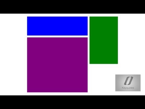 Tutorial: Ajustando la disposición de elementos HTML mediante la colocación de divs en posición vertical.