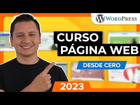 Guía de instrucciones para crear una nueva página web en WordPress.