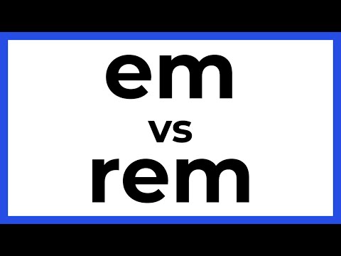 Entendiendo la unidad de medida CSS: rem