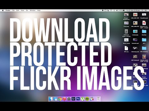 Guía detallada sobre cómo descargar imágenes de Flickr.