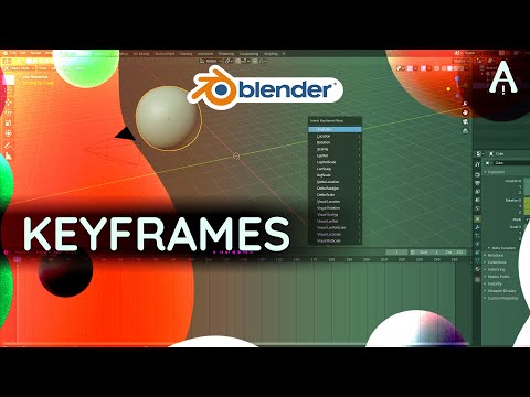 Añadiendo Keyframes en Blender: Una guía completa para animaciones dinámicas.