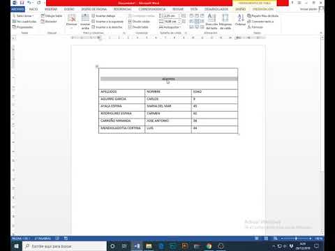 Guía para centrar el texto de una tabla en Word