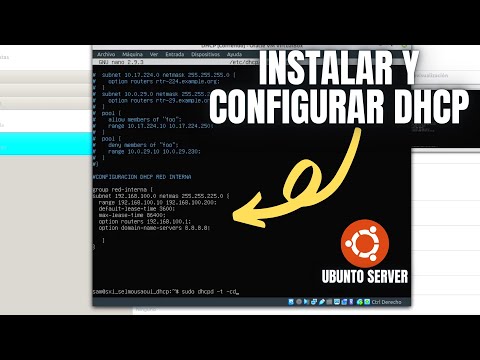 Guía para configurar un servidor DHCP de manera eficiente