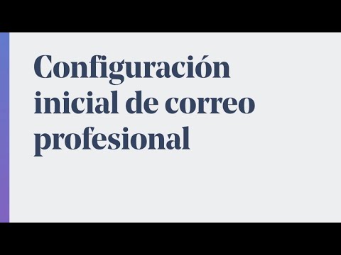 Cómo configurar tu correo electrónico con tu propio dominio