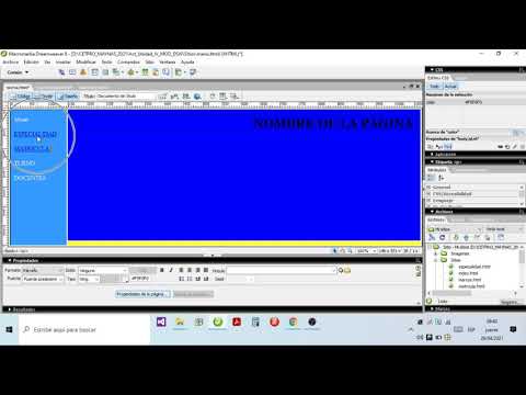Guía sobre la vinculación de páginas en Dreamweaver