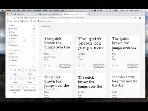 Guía para habilitar una fuente de Adobe Fonts en tu sitio web