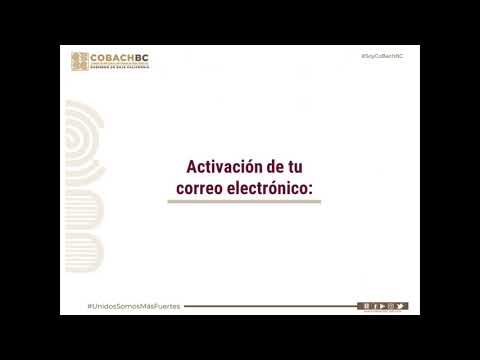 Tutorial: Activación del correo institucional de Educación BC