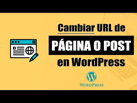 Guía para modificar la URL de una página en WordPress