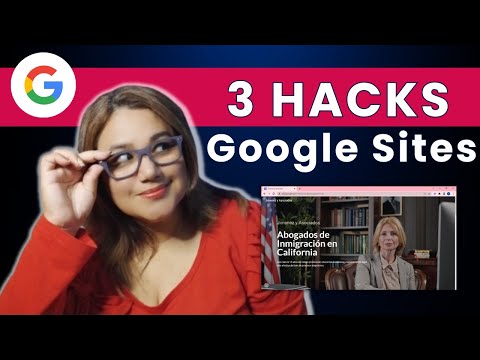 Consejos para incorporar animaciones en sitios web de Google Sites