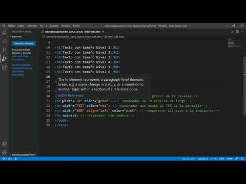 Cómo aumentar el tamaño de un encabezado H1 en HTML