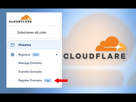 Guía detallada: Cómo registrar un dominio en Cloudflare
