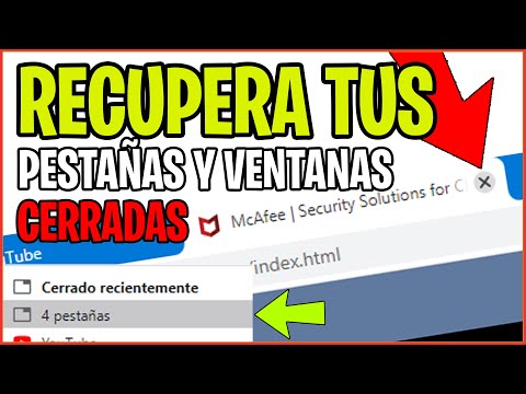 Guía para restablecer pestañas cerradas en tu navegador