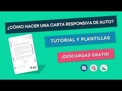 Guía para crear una carta de responsiva de manera efectiva
