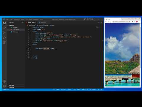 Cómo mover una imagen hacia arriba y hacia abajo en HTML mediante CSS
