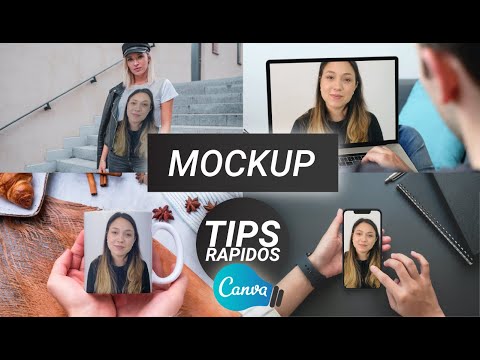 Guía práctica para insertar una imagen en un mockup utilizando Canva.
