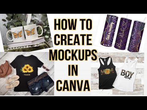 Guía detallada para crear un mockup de una página web utilizando Canva