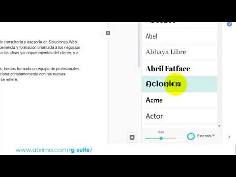 Guía detallada para instalar una fuente en Google Slides