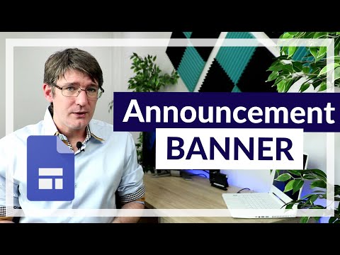 Guía detallada para la creación de un banner en Google Sites