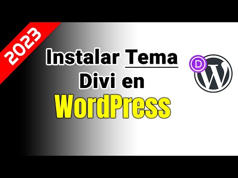 Guía completa para la instalación de un tema de Divi