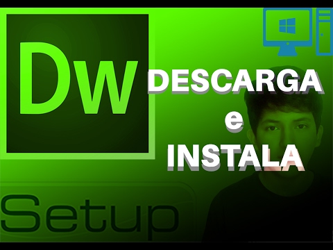 ¿Cómo instalar Dreamweaver en mi PC?
