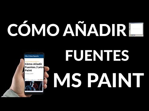 Guía detallada para instalar una fuente en Paint 3D