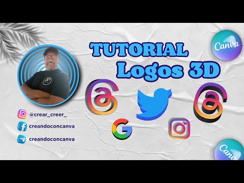 Guía detallada para crear un logo en 3D utilizando Canva