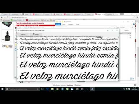 Guía para la instalación de fuentes en el diseño web