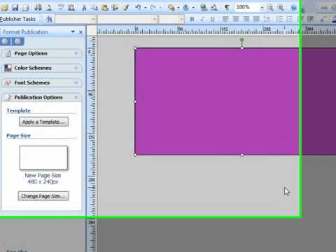 Guía detallada para crear un banner en Microsoft Publisher