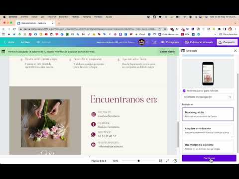 Guía completa para publicar un sitio web creado en Canva de manera sencilla y efectiva