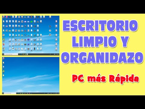 Cómo organizar de manera eficiente el escritorio de tu computadora