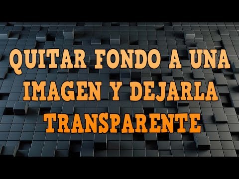 ¿Qué son las imágenes transparentes y cómo se les llama?