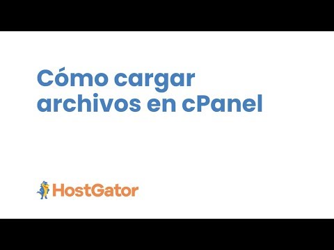 Tutorial paso a paso - Cómo subir archivos a HostGator