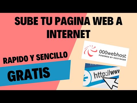 Descubre cómo subir tu sitio web de forma gratuita