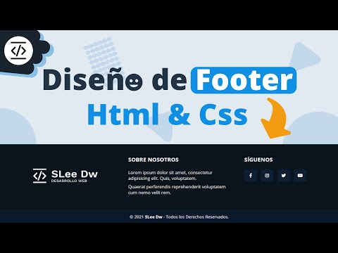 Guía paso a paso para colocar el footer en tu página web