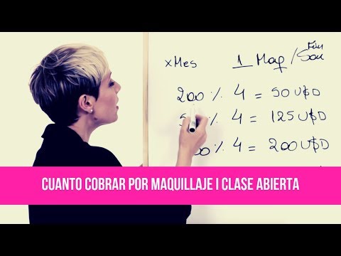 Tarifas de maquillaje en dólares: descubre cuánto cobra una maquilladora Tarifas de maquillaje en dólares: descubre cuánto cobra una maquilladora