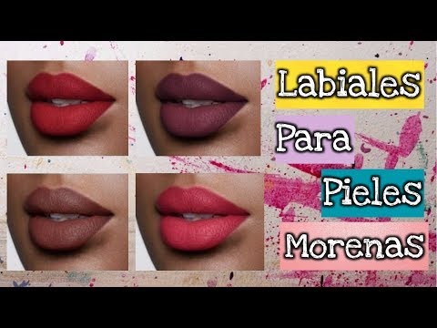 Descubre qué tonos de labiales favorecen a las morenas