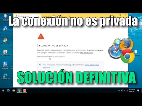 Descubre la razón por la que tu conexión no es privada