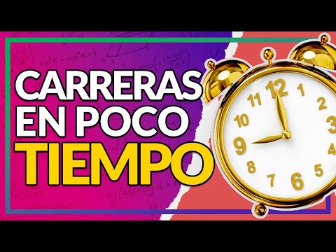 Descubre las carreras universitarias que puedes estudiar en tan solo 2 años
