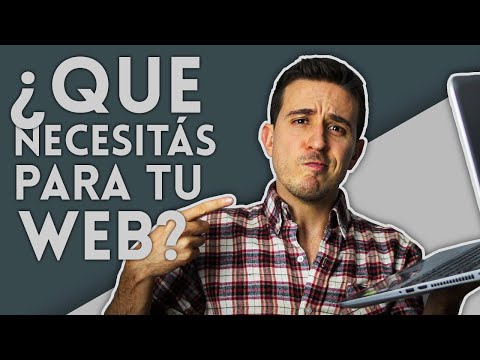 Requisitos esenciales para la creación de una página web